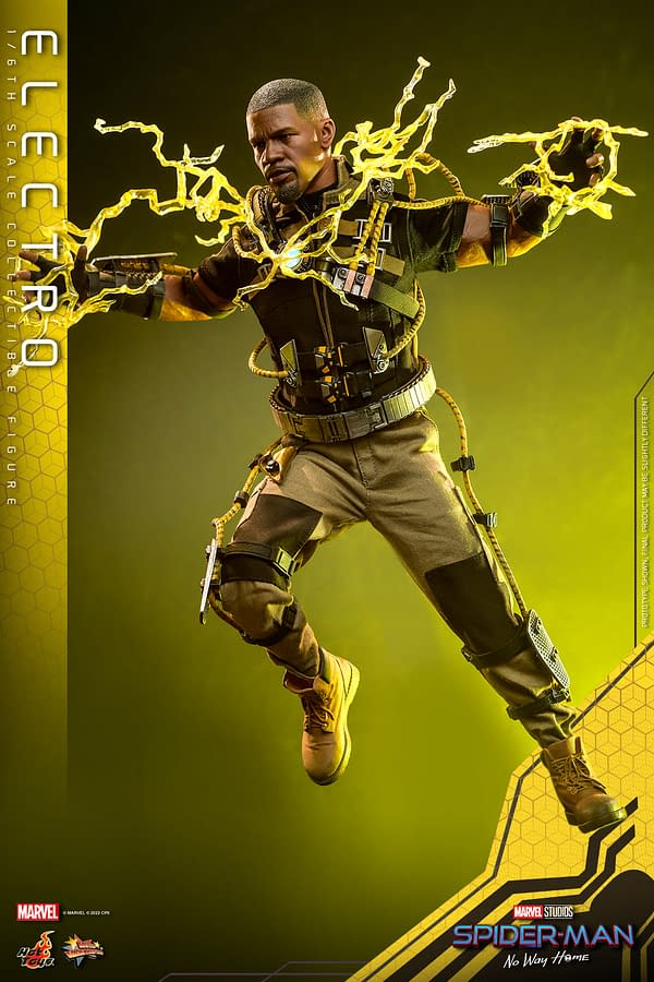 Spider-Man: No Way Home's Electro Finally Revealed from Hot Toys