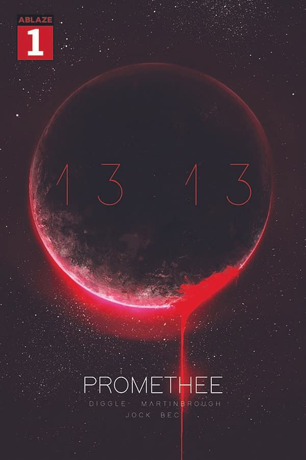 Promethee 13:13: ABLAZE's Intense Sci-Fi Psy-Horror Graphic Novel