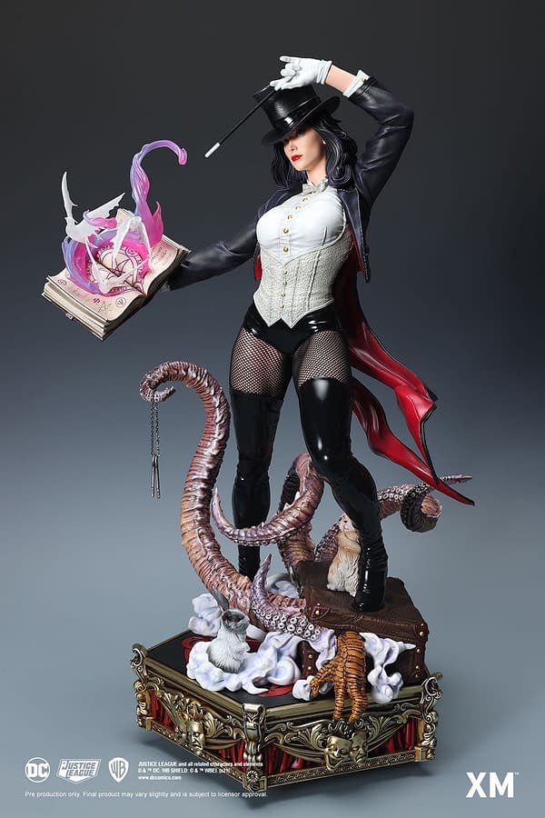 DC Comics Zatanna Shows Us a Magic Trick with XM Studios 