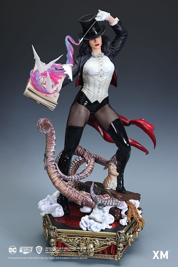 DC Comics Zatanna Shows Us a Magic Trick with XM Studios 