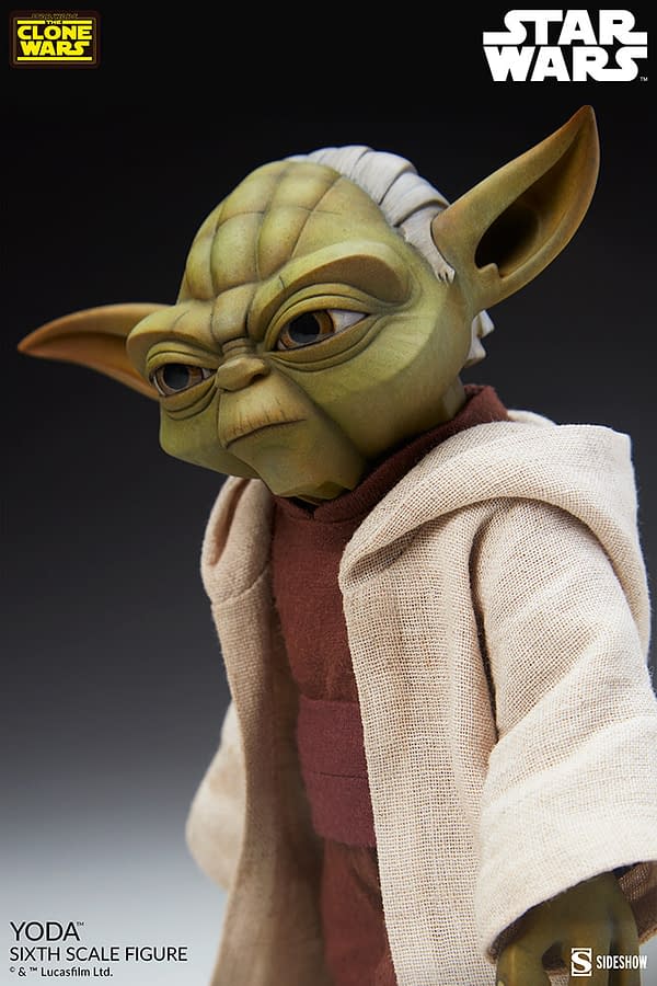 Star Wars: The Clone Wars Yoda Comes to Sideshow with 1/6 Figure