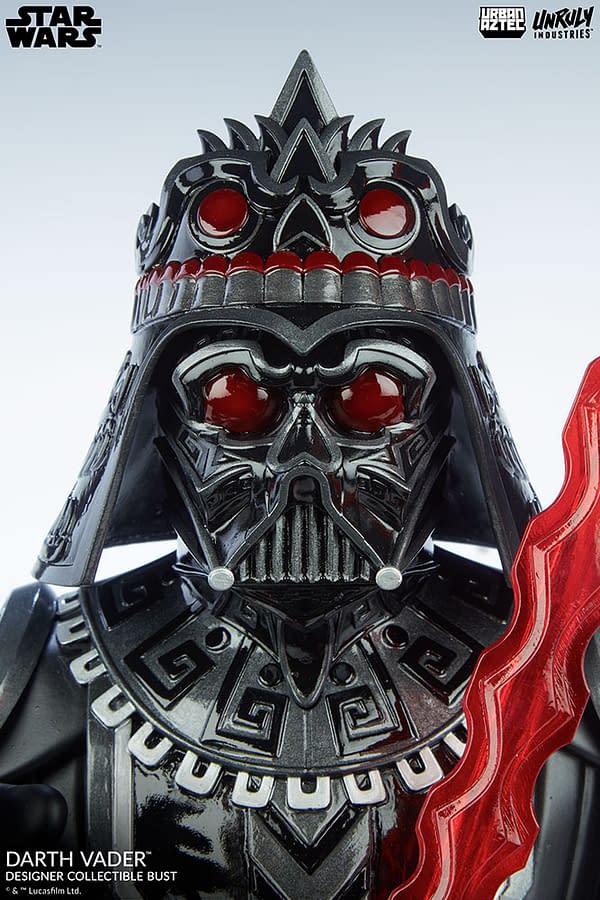 Darth Vader Receives An Urban Aztec Design from Unruly Industries