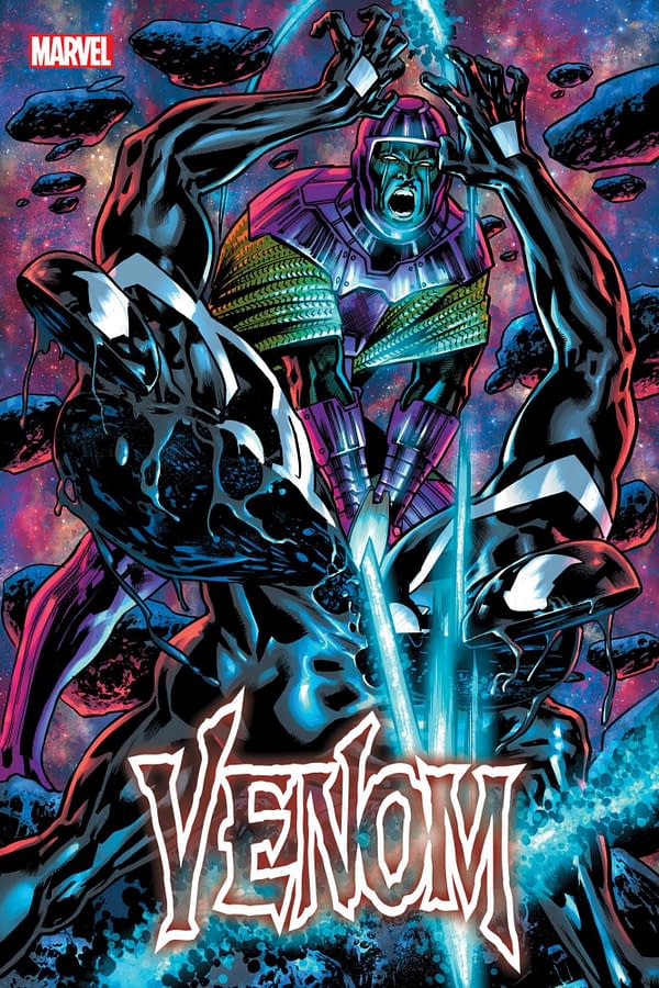 Cover image for VENOM #8 BRYAN HITCH COVER