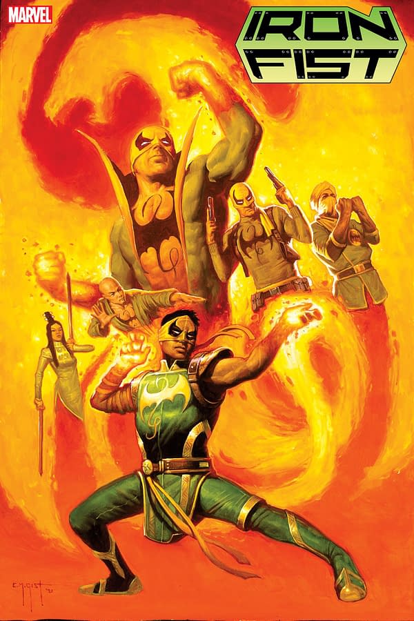 Cover image for IRON FIST 4 GIST VARIANT