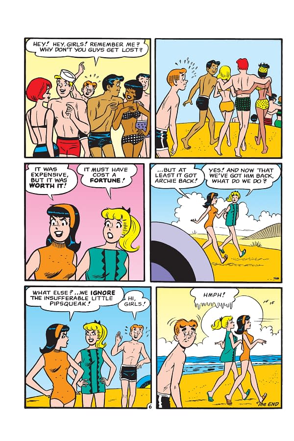 Interior preview page from Betty and Veronica: Beach Bash