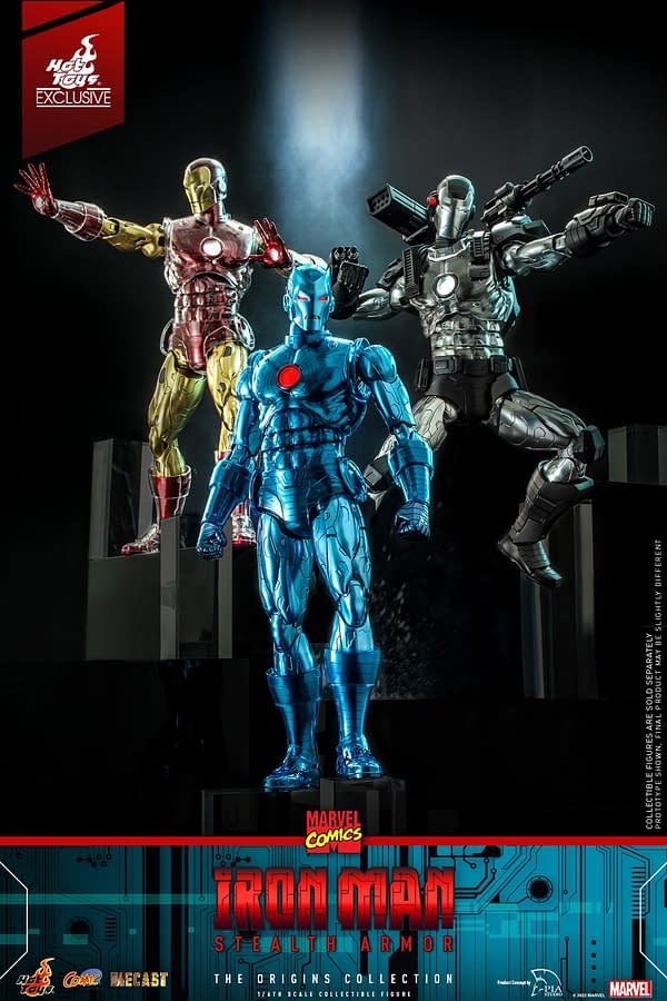 Hot Toys Debuts Iron Man (Stealth Armor) Origins Collection Figure