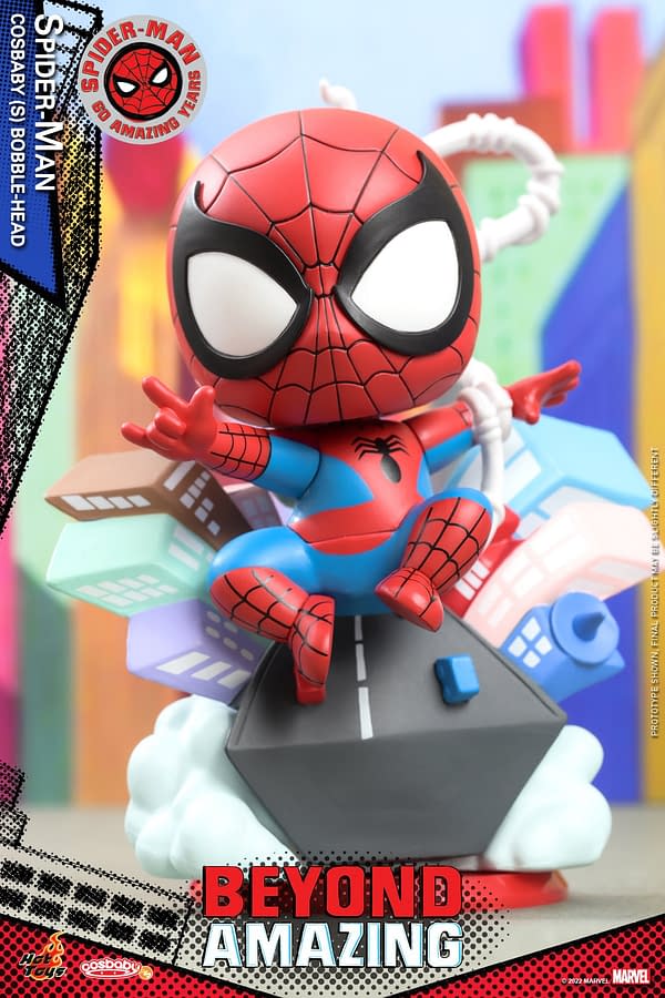 Hot Toys Celebrates 60 Years of Spider-Man with New Cosbaby Figures 