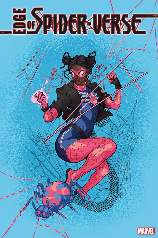 Cover image for EDGE OF SPIDER-VERSE 2 SOUZA VARIANT