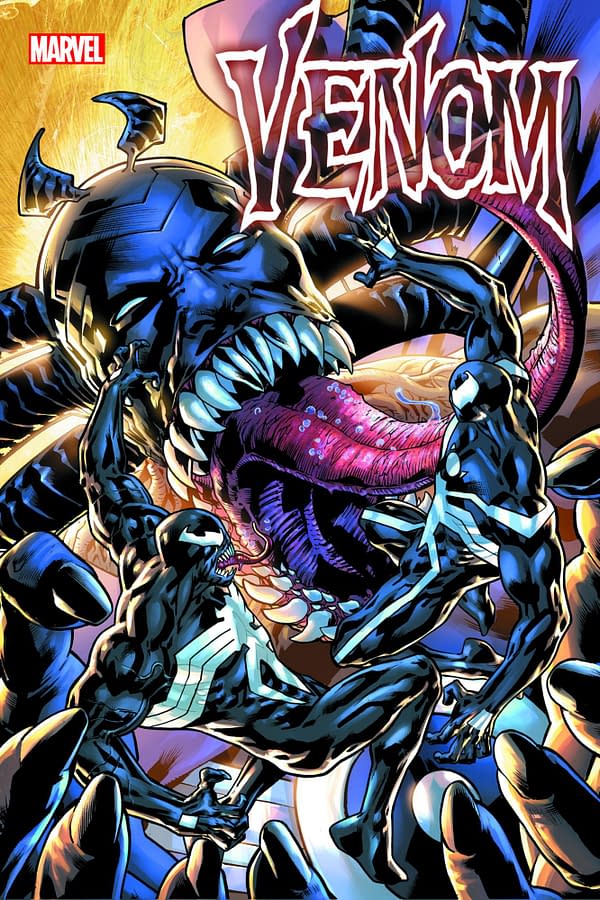 Cover image for VENOM #10 BRYAN HITCH COVER