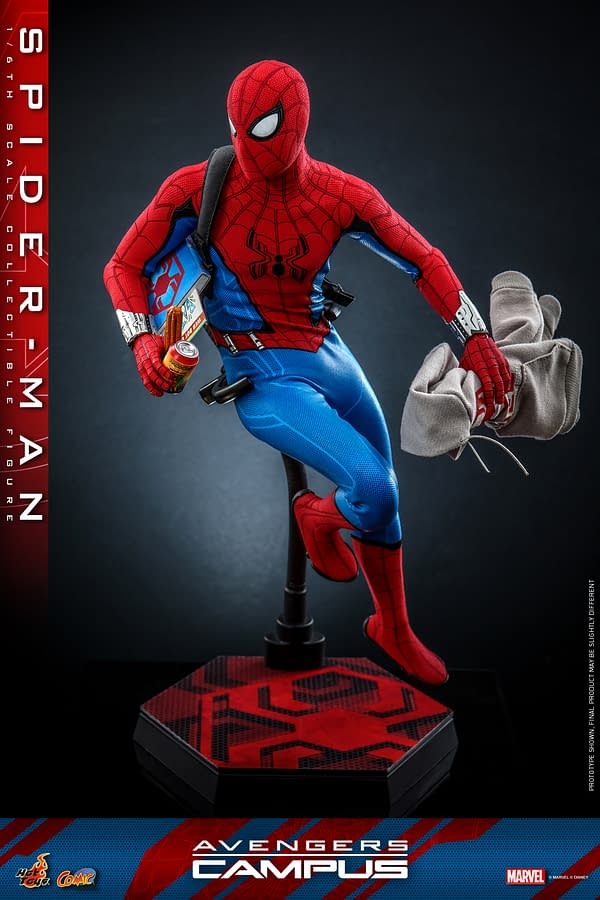 Hot Toys Reveals D23 Avengers Campus Spider-Man 1/6 Scale Figure 