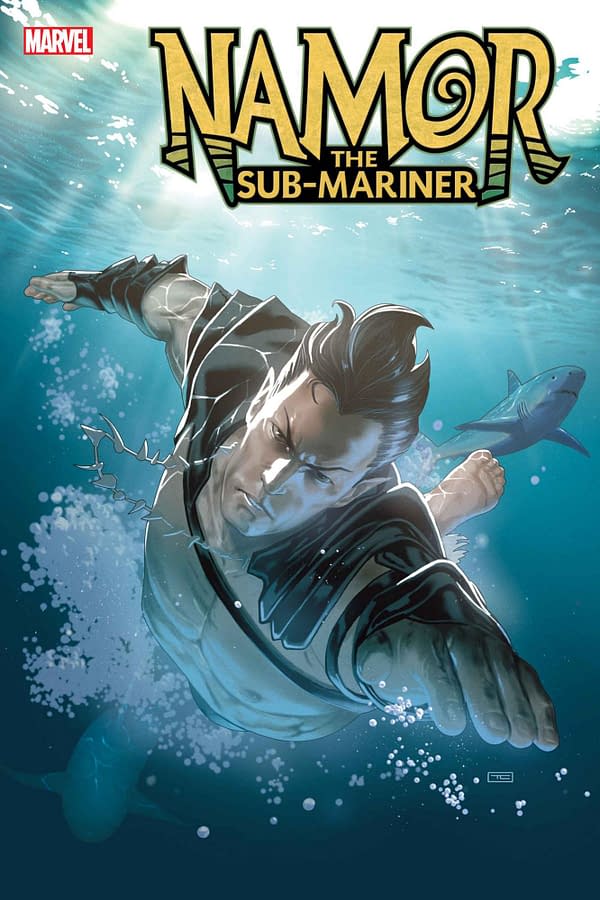 Cover image for NAMOR THE SUB-MARINER: CONQUERED SHORES 1 CLARKE VARIANT