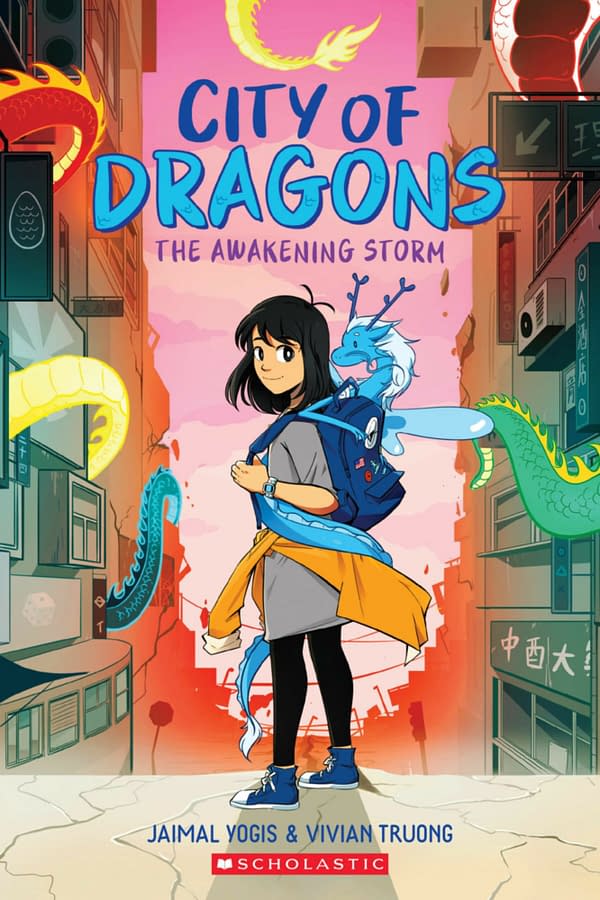 Scholastic Buy Rights to City of Dragons Graphic Novels for 6 Figures