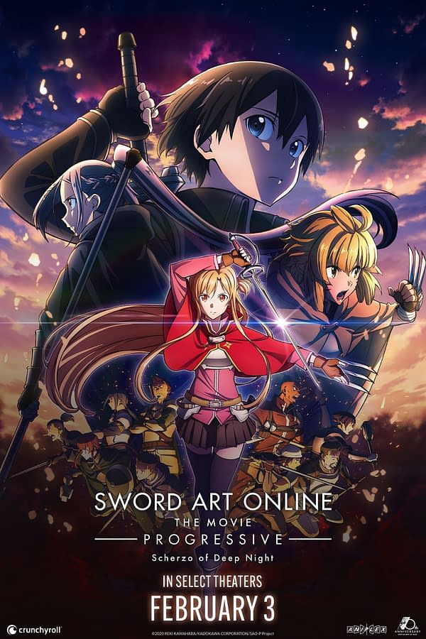 Sword Art Online Progressive Movie Sequel: Tickets Now on Sale