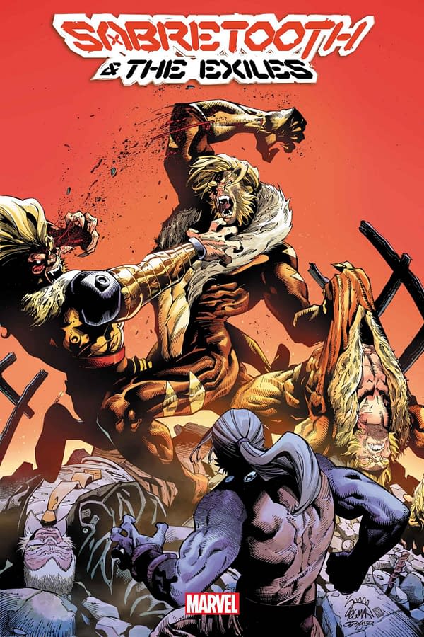 Cover image for SABRETOOTH AND THE EXILES #5 RYAN STEGMAN COVER