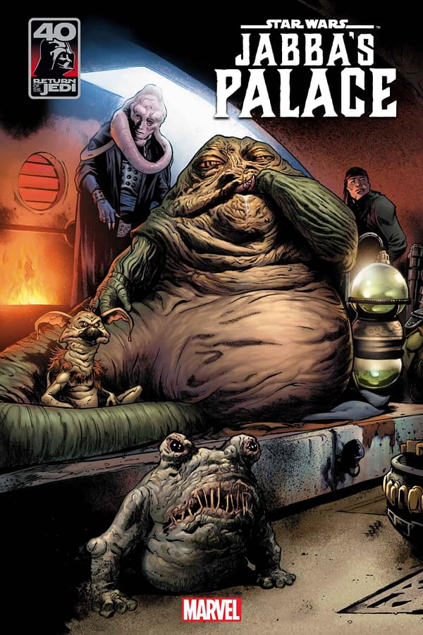 Cover image for STAR WARS: RETURN OF THE JEDI - JABBA'S PALACE 1 GARBETT CONNECTING VARIANT