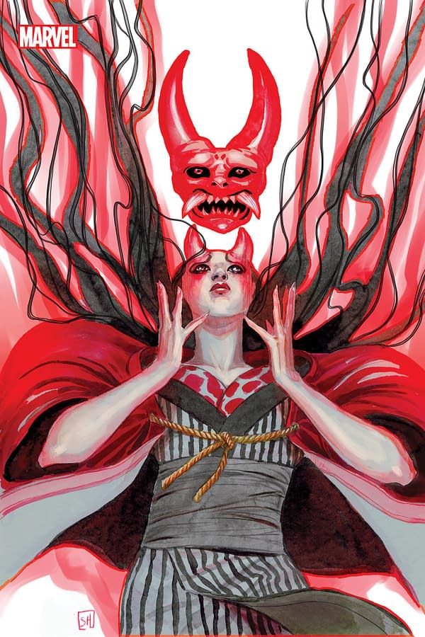 Cover image for DEMON WARS: SCARLET SIN 1 STEPHANIE HANS VIRGIN VARIANT