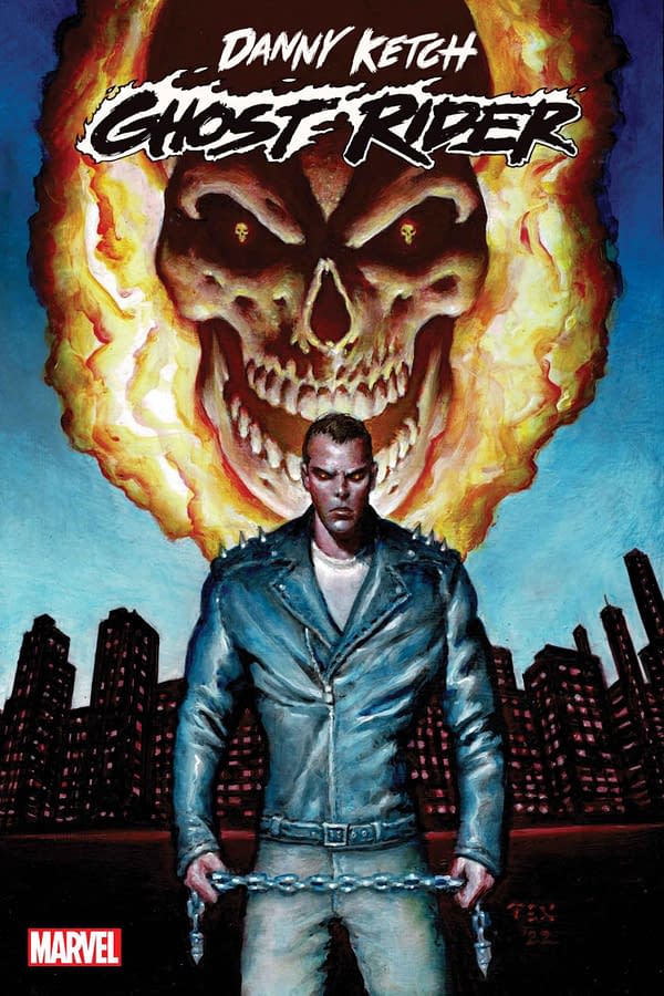 Cover image for DANNY KETCH: GHOST RIDER 1 MARK TEXEIRA VARIANT