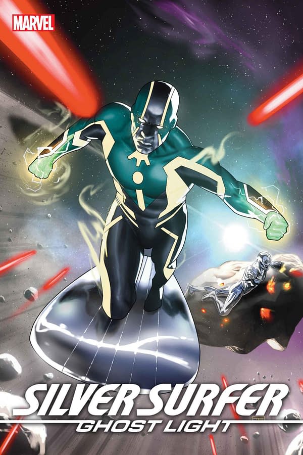Cover image for SILVER SURFER: GHOST LIGHT #5 TAURIN CLARKE COVER