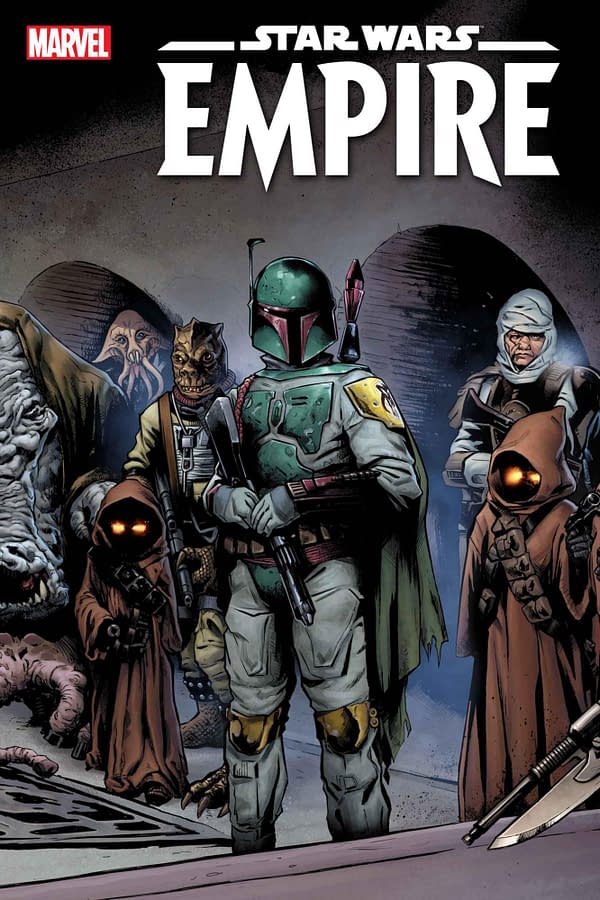 Cover image for STAR WARS: RETURN OF THE JEDI - THE EMPIRE 1 LEE GARBETT CONNECTING VARIANT