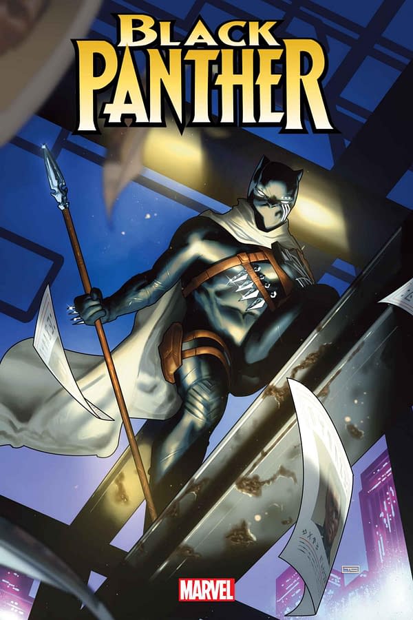 Cover image for BLACK PANTHER #1 TAURIN CLARKE COVER