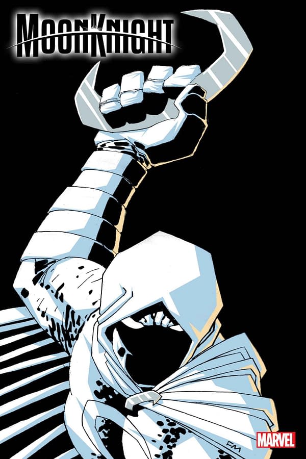 Cover image for MOON KNIGHT 25 FRANK MILLER VARIANT