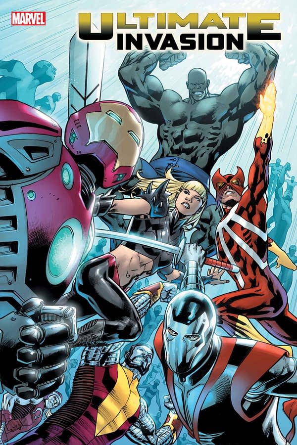 Cover image for ULTIMATE INVASION #3 BRYAN HITCH COVER