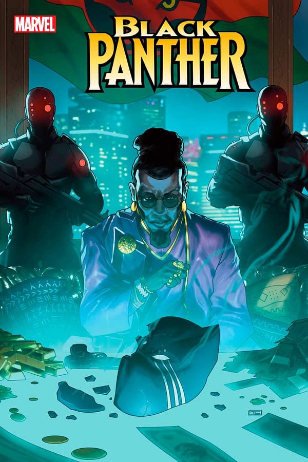 Cover image for BLACK PANTHER #3 TAURIN CLARKE COVER