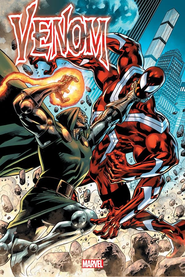 Cover image for VENOM #25 BRYAN HITCH COVER