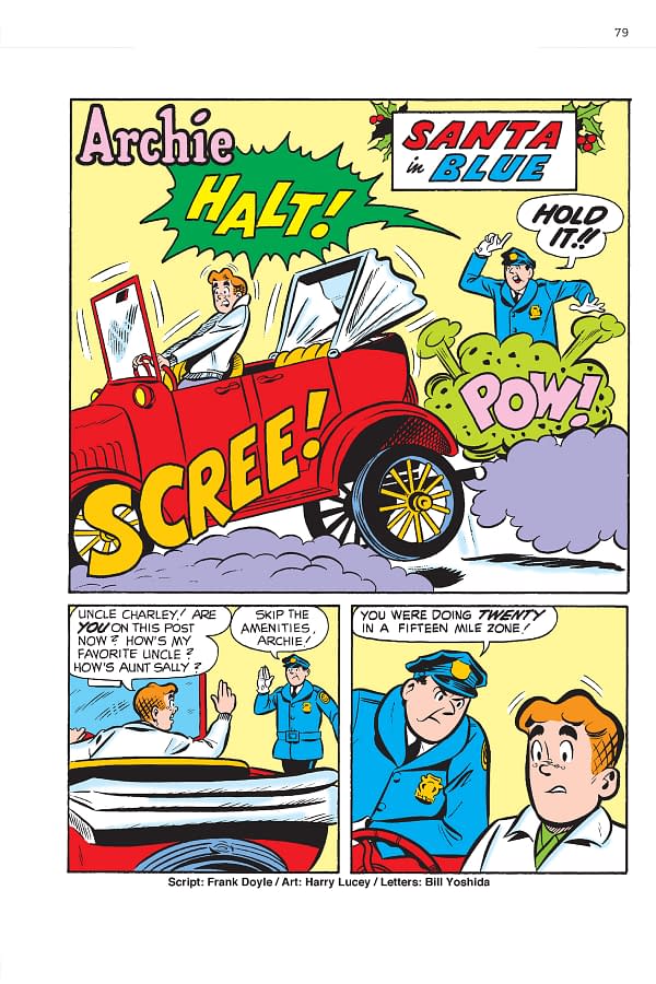 Interior preview page from Archie's Christmas Wonderland