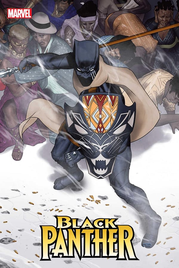 Cover image for BLACK PANTHER #5 TAURIN CLARKE COVER