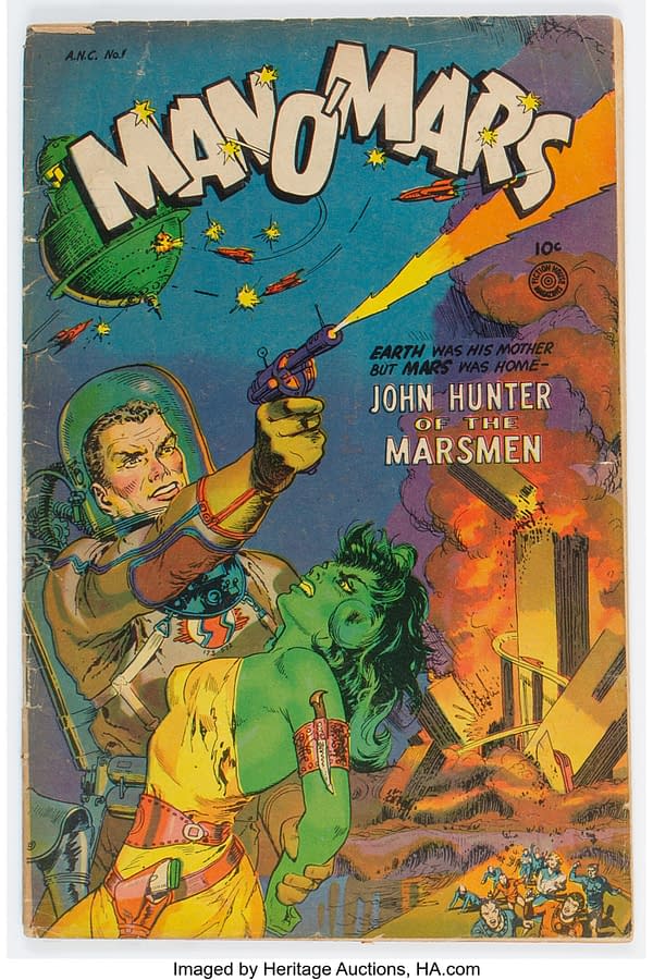 Man O' Mars #1 (Fiction House, 1953)