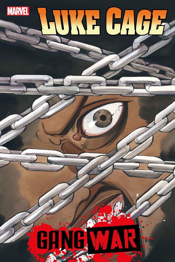 Cover image for LUKE CAGE: GANG WAR 2 PEACH MOMOKO NIGHTMARE VARIANT [GW]