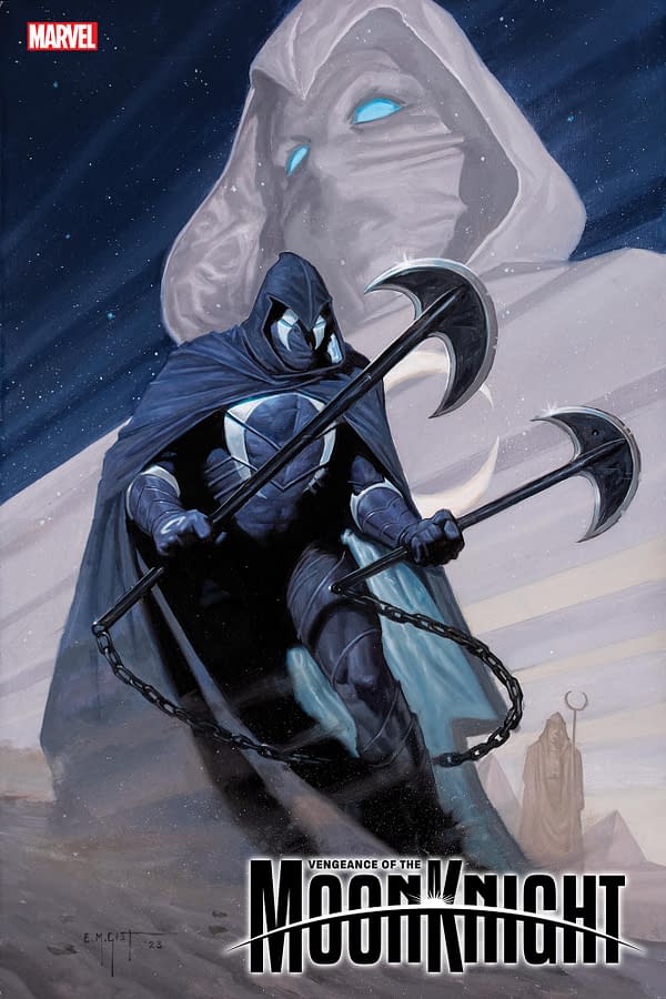 Cover image for VENGEANCE OF THE MOON KNIGHT 1 E.M. GIST VARIANT
