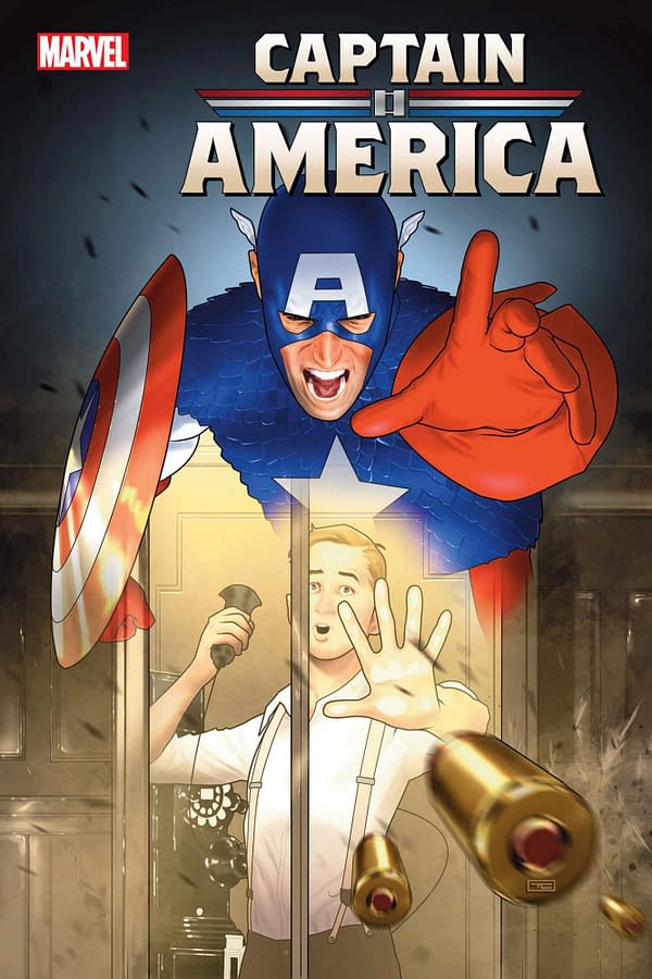 Cover image for CAPTAIN AMERICA #5 TAURIN CLARKE COVER