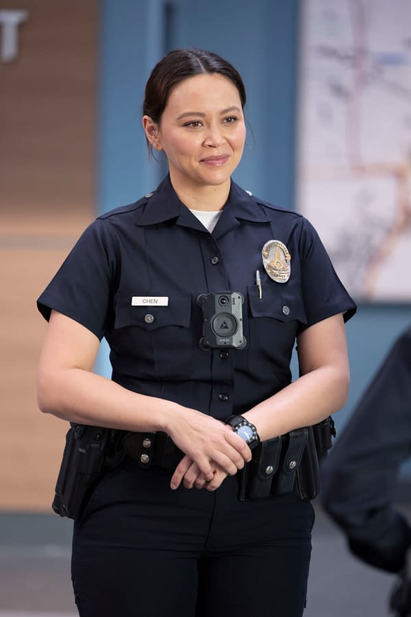 The Rookie Season 6 E03 "Trouble in Paradise" Images: Honeymoon's Over