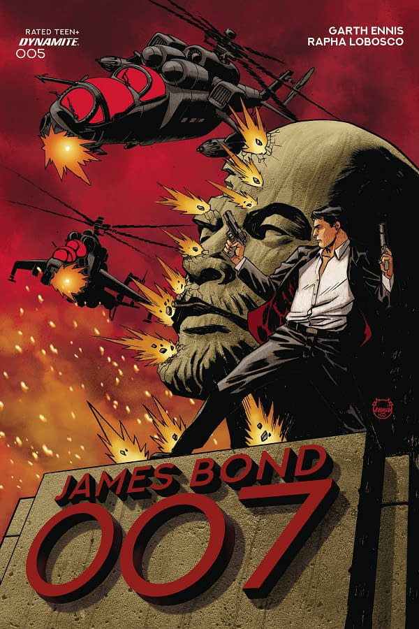 Cover image for JAMES BOND 007 (2024) #5 CVR A JOHNSON