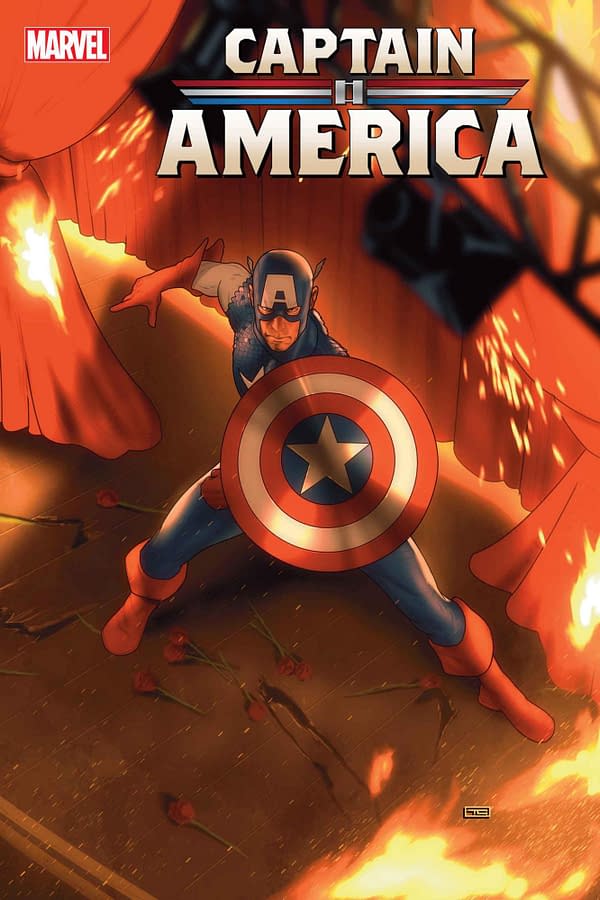 Cover image for CAPTAIN AMERICA #7 TAURIN CLARKE COVER