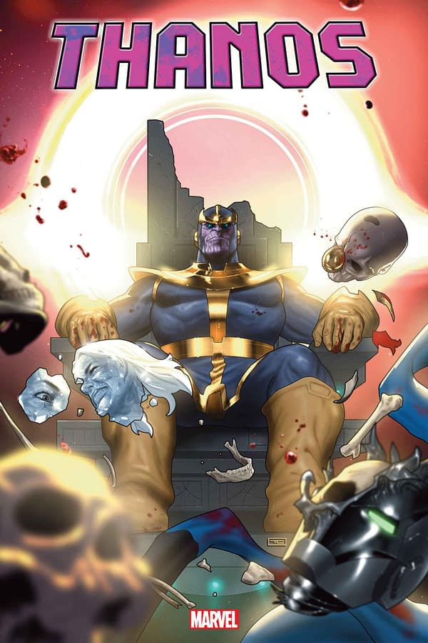 Cover image for THANOS #4 TAURIN CLARKE VARIANT