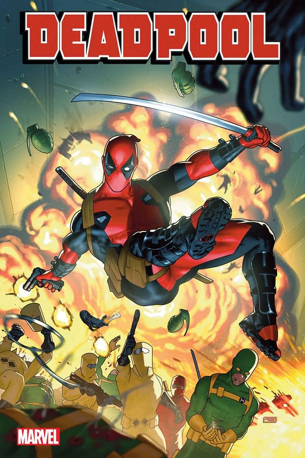 Cover image for DEADPOOL #1 TAURIN CLARKE COVER