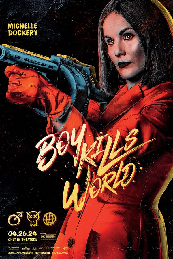 Boy Kills World: First Official Poster And 4 Character Posters