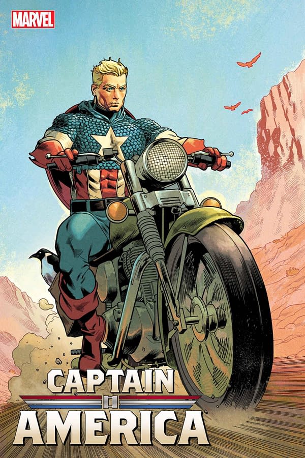 Cover image for CAPTAIN AMERICA #9 MIKE HAWTHORNE VARIANT