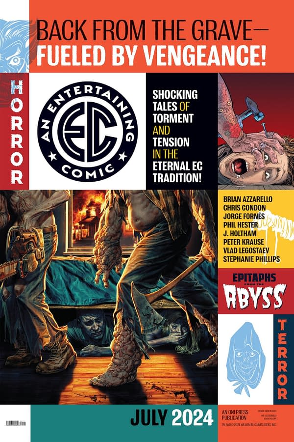 Oni's EC Comics Relaunch "Hammers" Retailer Returnability & Pre-Order Promo Materials