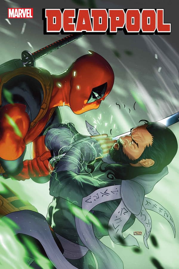 Cover image for DEADPOOL #4 TAURIN CLARKE COVER