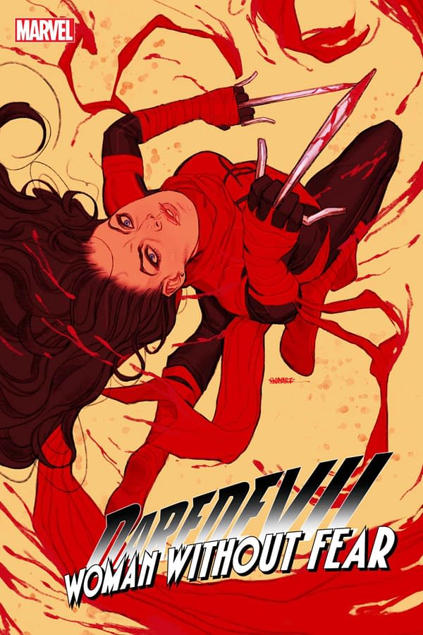 Cover image for DAREDEVIL: WOMAN WITHOUT FEAR #1 JOSHUA SWABY DAREDEVIL VARIANT