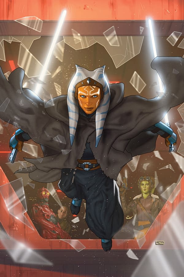 Cover image for STAR WARS: AHSOKA #2 TAURIN CLARKE VIRGIN VARIANT