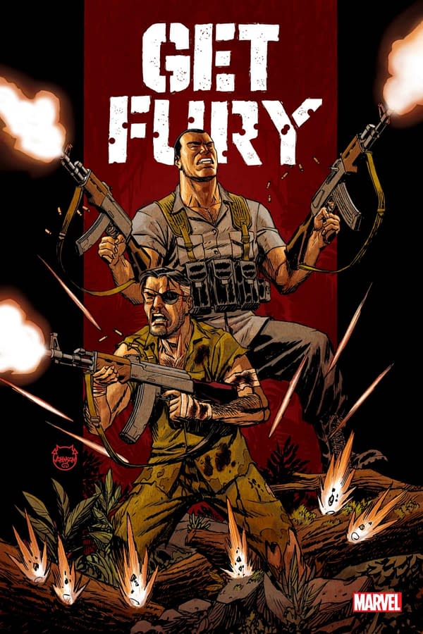 Cover image for GET FURY #6 DAVE JOHNSON COVER