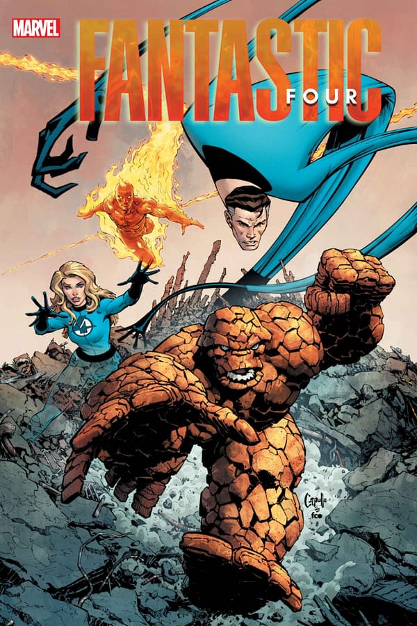 Cover image for FANTASTIC FOUR #25 GREG CAPULLO VARIANT