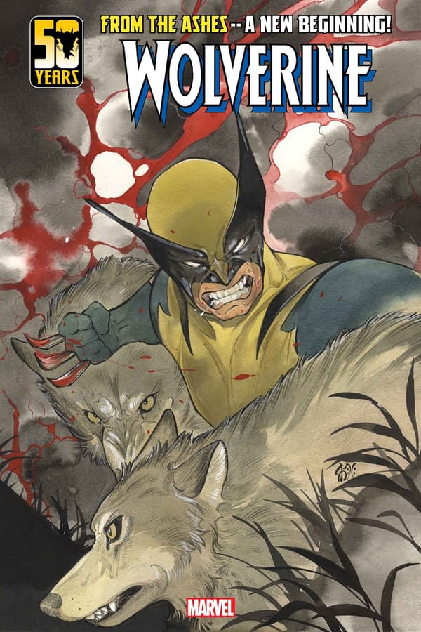 Cover image for WOLVERINE #1 PEACH MOMOKO VARIANT