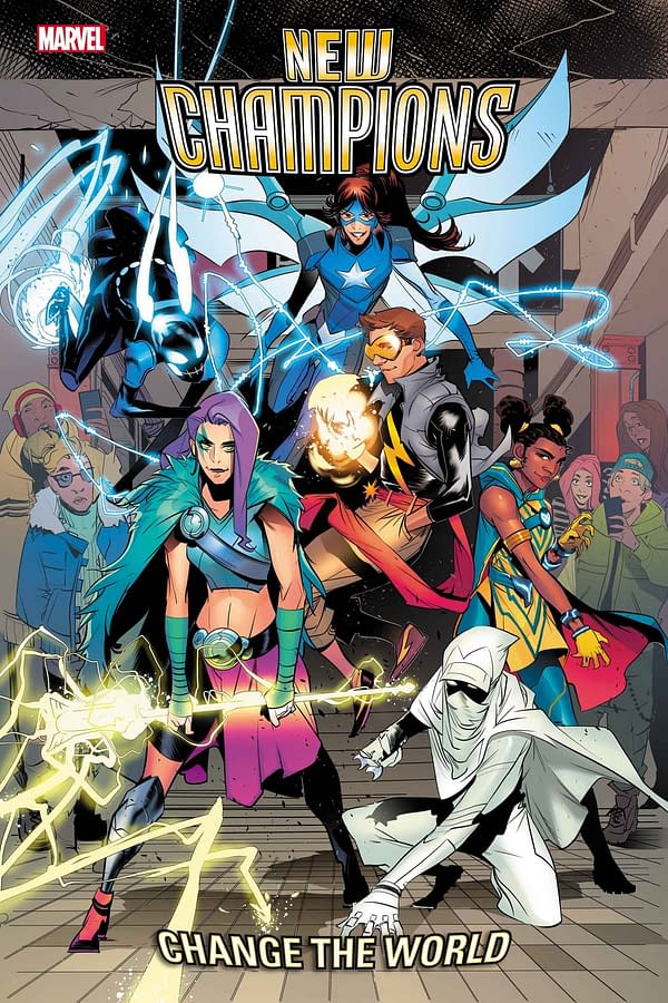 The Next Great Marvel Super Hero Team Assembles in 'New Champions'