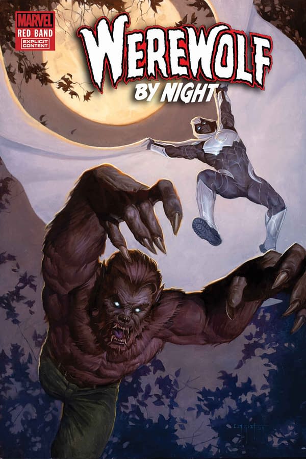 Cover image for WEREWOLF BY NIGHT: RED BAND #3 E.M. GIST COVER